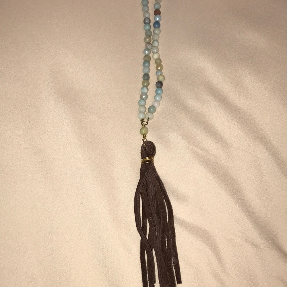 Tassel necklace